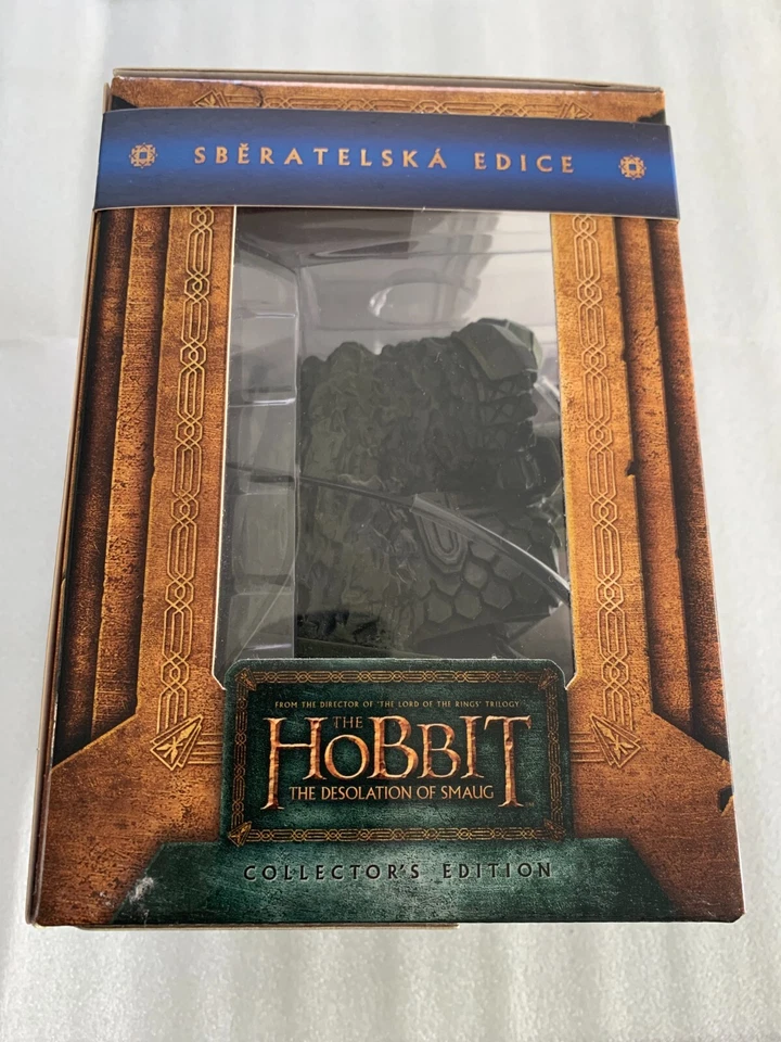 THE HOBBIT Desolation Smaug - Blu-ray Steelbook BOX SET + Erebor Guards BOOKENDS - Bild 4 von 4