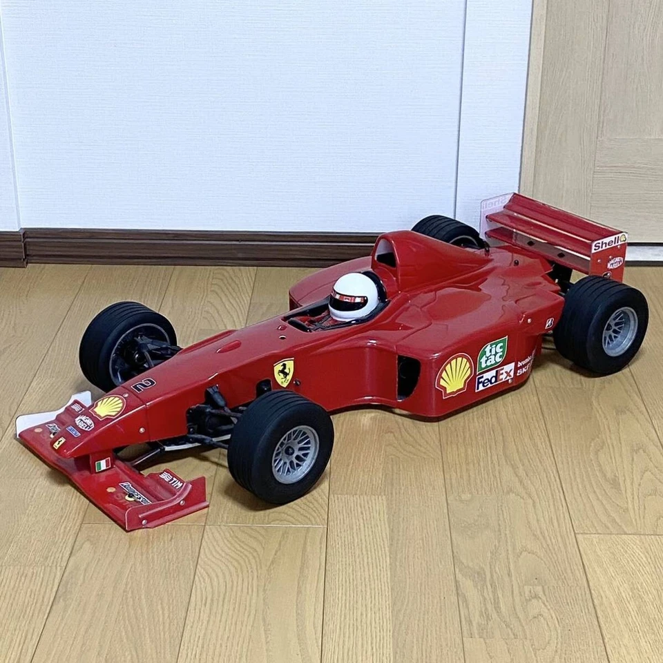 FG Rare German 1/5 Gasoline Engine Radio-Controlled RC CAR Ferrari F1 As Is - Image 2 of 4