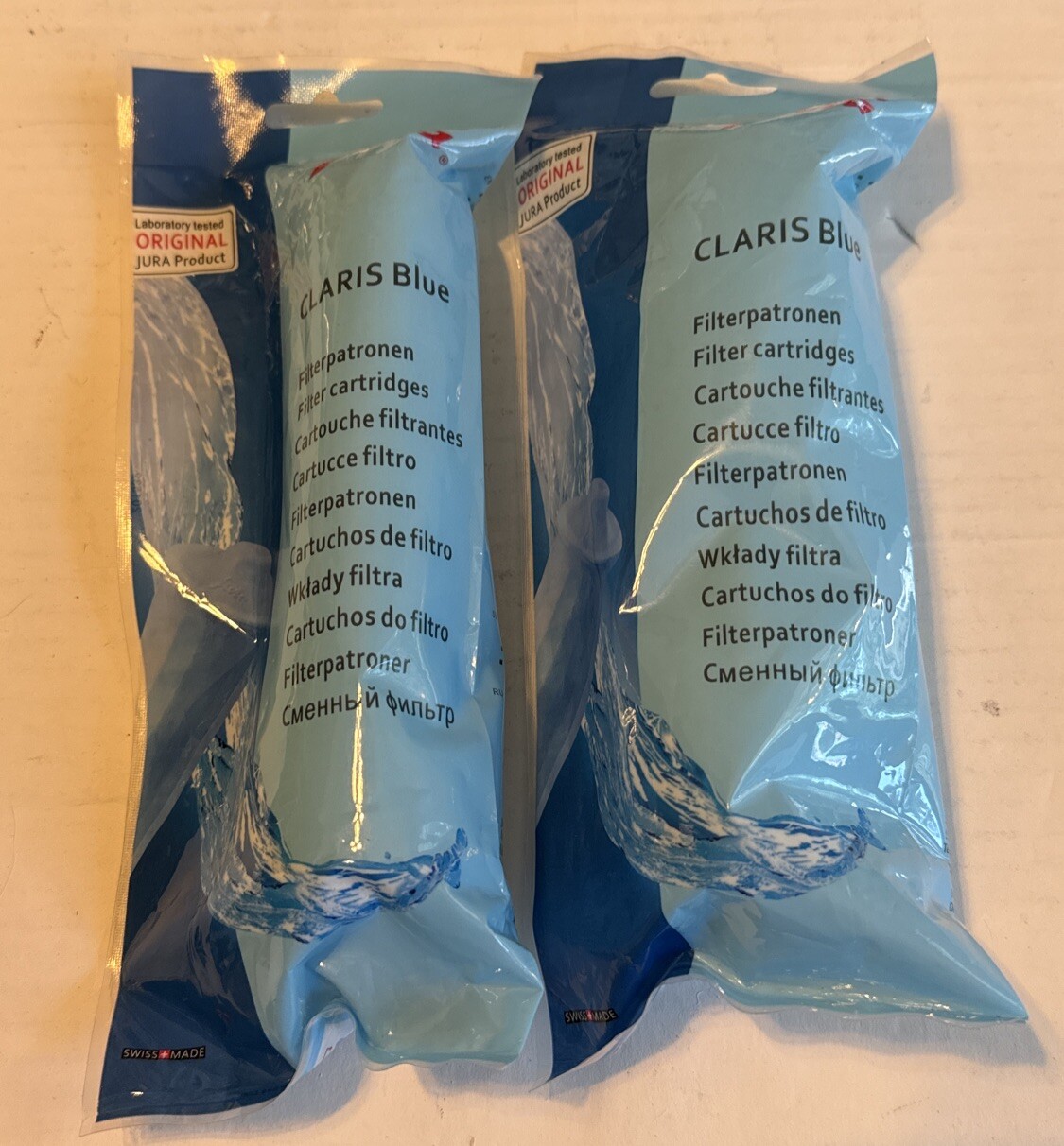 JURA Claris Blue 713110 Filter Cartridge New Unopened  Lot o