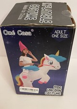 One Casa Inflatable Unicorn Costume Blow Up, Unicorn Inflatable Costume, Unicorn