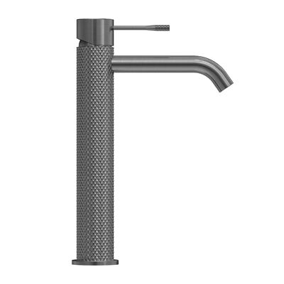 Stilform Waschtischarmatur Serie Iconic Hohe Ausführung in Gunmetal Armatur Bad
