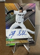T.J. Sikkema 2019 Elite Extra AUTO Rookie Kanada City Royals  