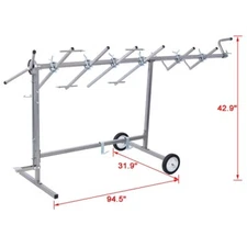 Auto Body Paint Stand Painting Rack Bumper Holder Car Door Hood Fender Panel