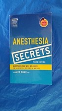 Anesthesia Secrets by James Duke (Paperback, 2006)