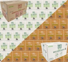 Tate & Lyle Sugar Sachets White Brown Demerara Fairtrade Café Office Tea Coffee