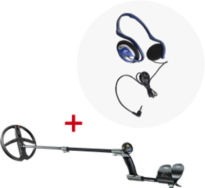 XP DEUS With WS4 Display + 9'' Search Coil + FX-02 Wired Backphone Headphones
