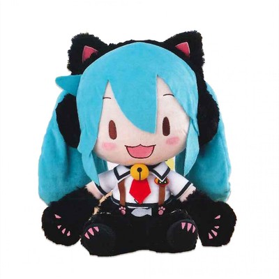Sega Vocaloid Hatsune Miku in Neko Cat Costume Jumbo Soft 13'' Miku Plush SG9303 | eBay