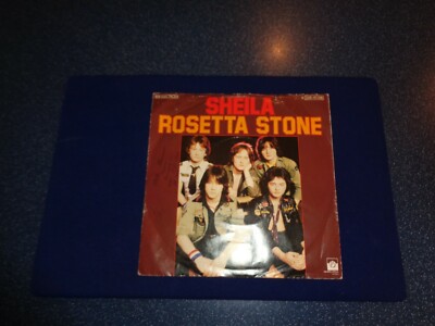 Single 7'' ROSETTA STONE   SHEILA   1978  EMI 1C 006-61396