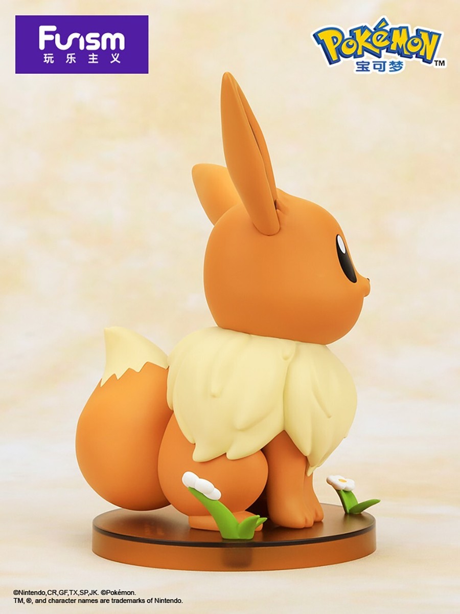 Eevee Prime Figure Funism Pokemon Collectible Statue Figure