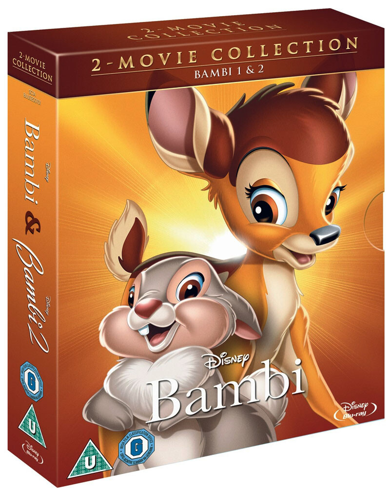 BAMBI 1 & 2 [Blu-ray] (1942-2006) Classic Disney Animated 2