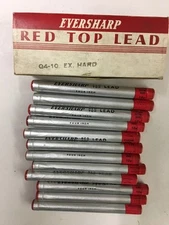 EXTRA HARD Vintage Case of 12 tubes of Eversharp Lead  mechanical pencil  Leads