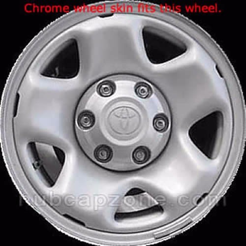 Set of 4 Chrome Wheel Skins Hubcaps 16" 20052020 Toyota Wheel Covers eBay