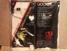 Jockey Nylon Fly Front Brief Size 30 Beige Men's Underwear 1983 Vintage NOS New