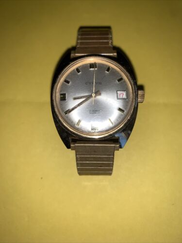 Cyryn 17 Jewels Incabloc Mens Watch Not Working - Picture 1 of 6