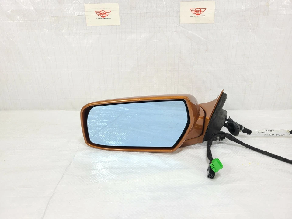 Espejo retrovisor de puerta izquierdo Cadillac CTS 2003-2007 vista lateral del conductor eléctrico OEM 19167159 Foto 2 de 4