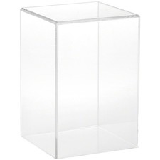 Plymor Clear Acrylic Display Case with No Base, 4" W x 4" D x 6" H
