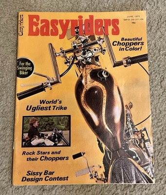 Easyriders #1 (June 1971) Original Magazine Issue | eBay