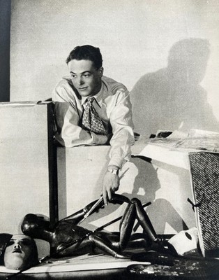 Künstler & Designer Oliver Messel 1939 von Paul Tanqueray 1905-1991