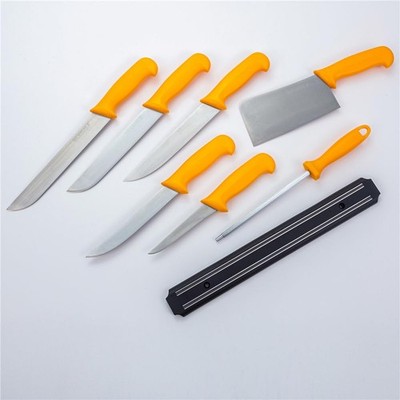Messerset Hersteller: 8 Messer Ergo-Grip, Edelstahl, 8-teilig