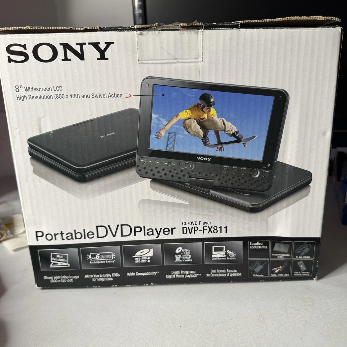 Sony DVD Players 8.0-10.9 in Screen for sale - eBay