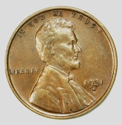 1931-D 1C BN Lincoln Cent- Choice AU - SMH 1708