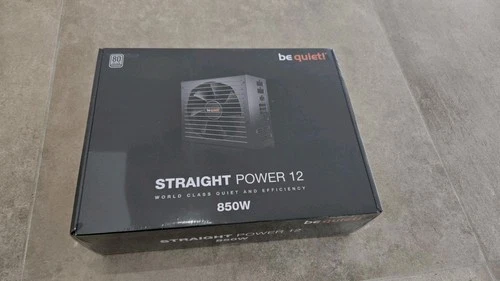 Alimentation Pc Bequiet Straight Power 850W Platinum Neuve (Sous Blister)
