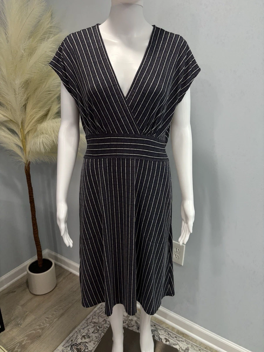 knee length dresses for ladies Brown Puffy Sleeves Midi Dress-CATO XL / Brown