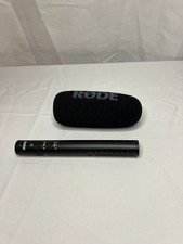 Rode VideoMic NTG Shotgun Microphone w/ Foam Windscreen Untested
