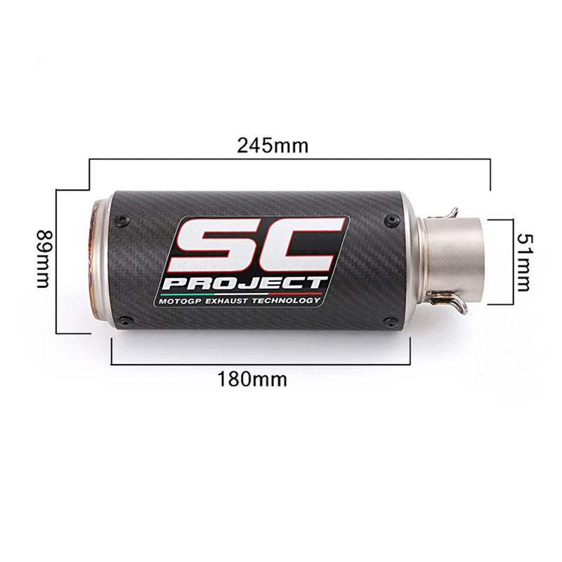 For Kawasaki Ninja ZX10R 2021-2025 Exhaust Tips Mid Pipe Slip On Muffler Escape - Image 2 of 4