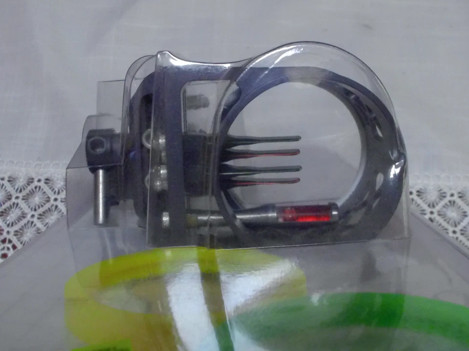 NUEVA MIRA DE ARCO TRASERA VIPER ARCHERY DIAMANTE .015 4 PINES - DIESTRO Foto 4 de 4