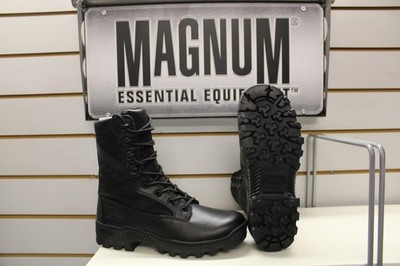 Magnum Vibram Sole Combat Boots Spartan XTB Black Leather/Nylon UK