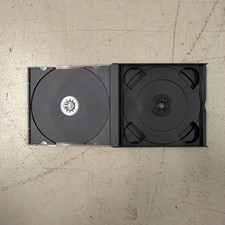 Quad 4-Disc CD Video Game Replacement Case Holder Has scratches and cracks