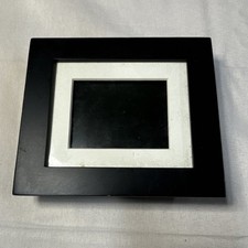 Pandigital PAN3502W02 6" LCD Digital Photo Frame Black White USB Clock Calendar