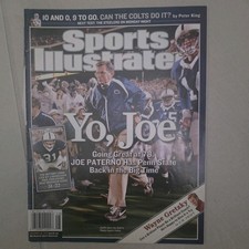 November 28, 2005 Joe Paterno, Penn State Sports Illustrated