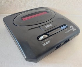 SEGA Mega Drive 2 Mega CD 2 console.Operation not confirmed.