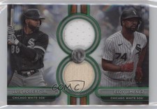 2024 Topps Tribute Dual Relics Players Green 84/99 Luis Robert Eloy Jimenez x2o