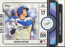 2026 Topps Series 1 Big Ticket Player OHTANI - BTP-3