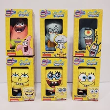 New SpongeBob SquarePants Micro Teenies Plush Set Mini Patrick Squidward P59