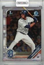 2019 Topps Bowman Draft Detroit Tigers Riley Greene Base Chrome