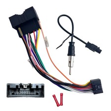 16pin Iso Aftermarket Radio Harness Adapter For Ford 2011- 2020 With Black Us