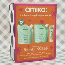 AMIKA The Kure Strength  Repair Trial Set 3pc Sephora Birthday Gift    BNIB     