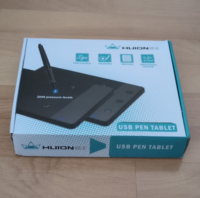 Huion H420 Grafiktablet Pen Tablet, USB verkabelt, Modell H420 (Huion)
