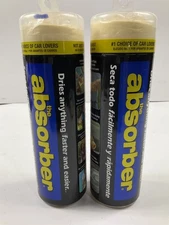 (2) CleanTools 51149 27"x17" Emgee Absorber Chamois Auto Detail Drying Towels