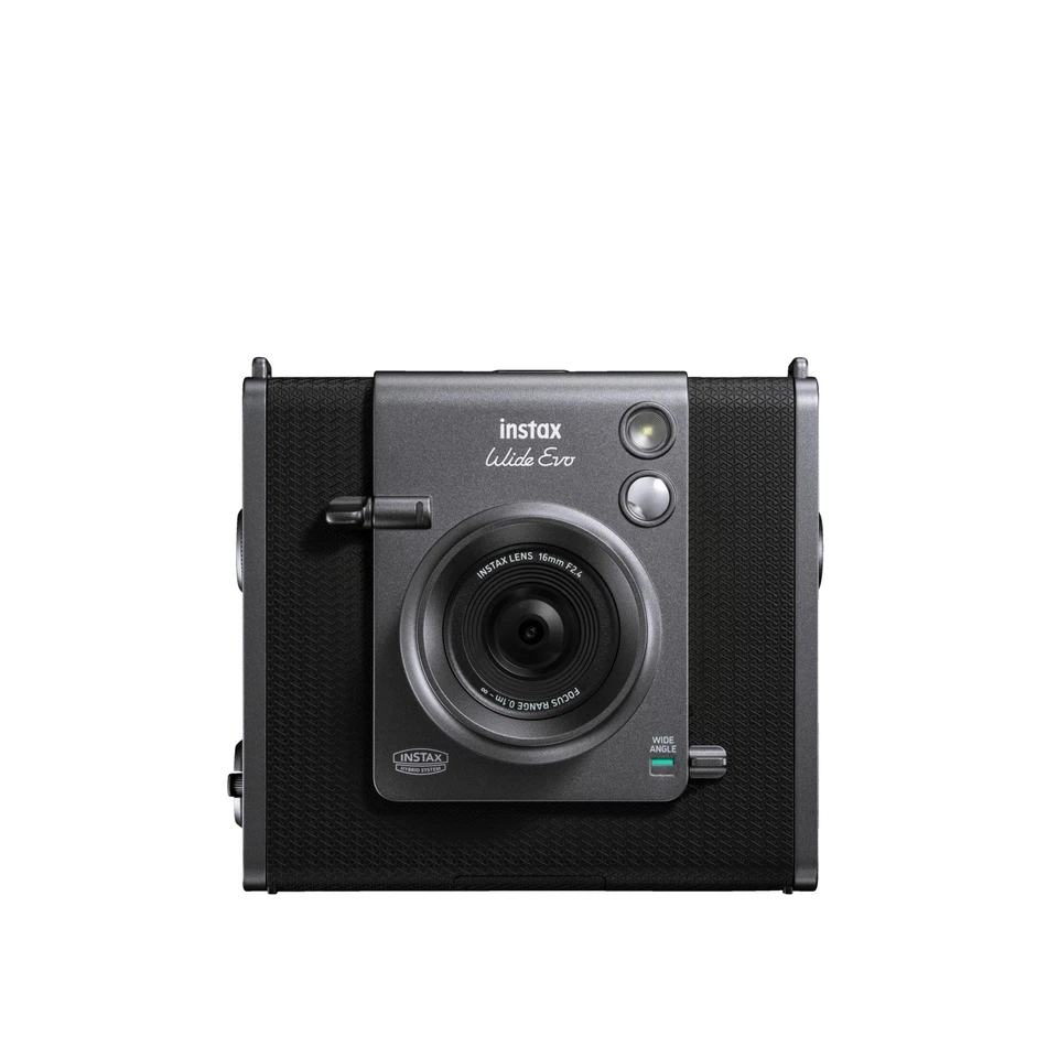FUJIFILM instax WIDE Evo Sofortbildkamera, Schwarz