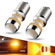 Auxito 1156 Led Reverse Backup Light Bulbs Super Bright Yellow 2400lm Ba15s Auxito 1156 Led Reverse Backup Light Bulbs Super Bright Yellow 2400lm Ba15s
