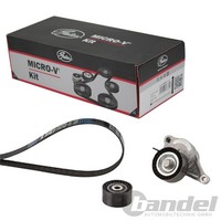 Gates MICRO-V® KIT KEILRIPPENRIEMEN-SATZ Passend FüR Nissan NV400 Opel Movano