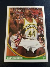 Michael Cage Seattle Supersonics #120 1993 - 1994 Topps NO NAME ERROR RARE