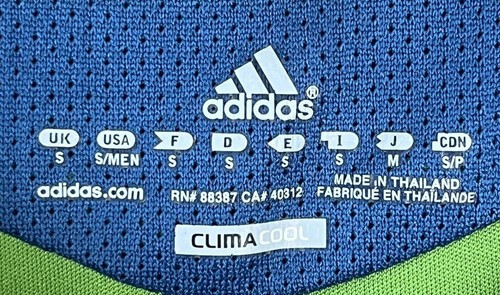 MLS Seattle Sounders FC Jersey 2011 Adidas Tech Fit Authentic XBOX Size Small - Picture 3 of 10