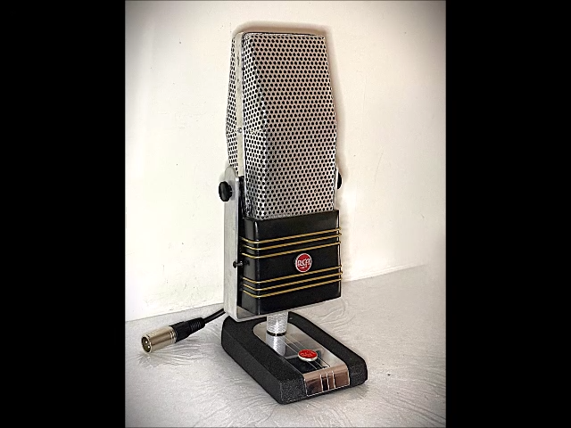Super-Sized RCA 44 Working Replica Ribbon Microphone, one-of-a