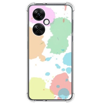 Silikonhülle Antischock Für Oneplus Nord CE 3 Lite 5G Design Aquarell 05 Dibu